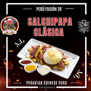 SALCHIPAPA CLÁSICA