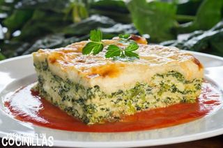 Lasaña De Espinaca