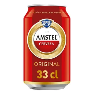 Lata Águila Amstel 33 Cl