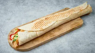 Kebab w tortilli mega