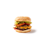 Hamburguesa con queso y beicon