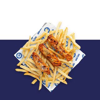 3 Grilled  Peri Peri Strips Meal