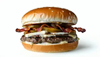 Brie burger