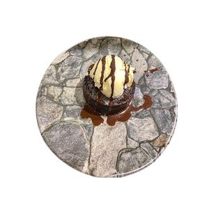 Coulant De Chocolate Con Helado De Vainilla