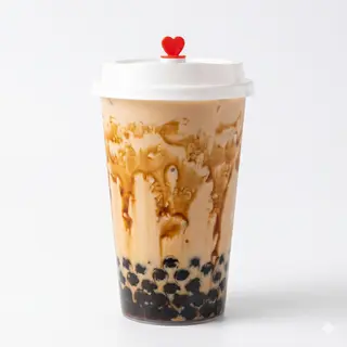 Leche Normal con Tapioca Moreno Sin Té