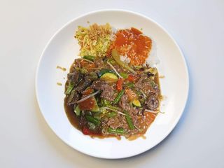 Wieprzowina z warzywami