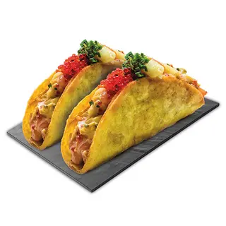 TACOS SAUMON 2PCS 