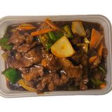 ternera con salsa picante