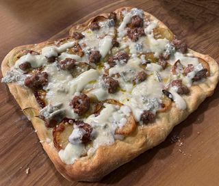 Salsiccia e gorgonzola