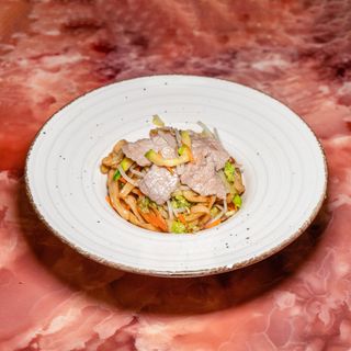 Ramen con Vitello e Verdure