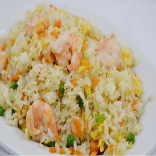 27. arroz frito con gambas
