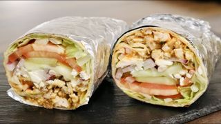 Döner Kebab De Pollo Con Queso
