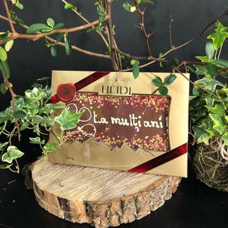 Tableta de ciocolata "La multi ani"