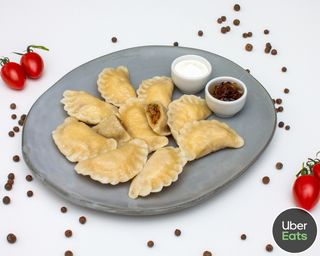 Pierogi kapustą z grzybami  9szt