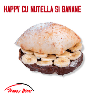 Happy cu ciocolata si banane