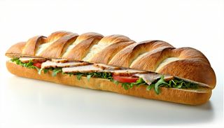 15. Menù chicken tikka baguette