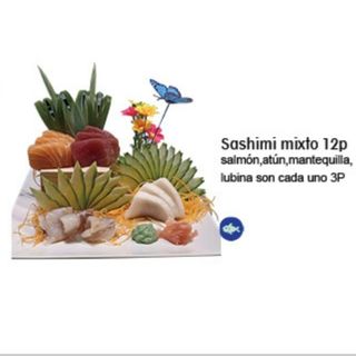 85. Sashimi Mixto (12 Pzs.)