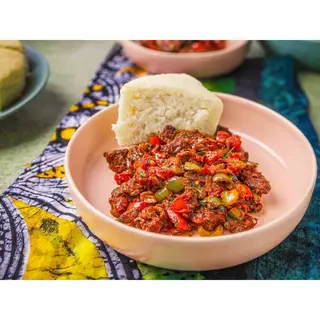Beef wet / Coconut Rice