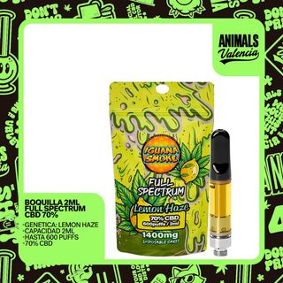 Boquilla Vaper Lemon Haze 70% CBD 2Ml