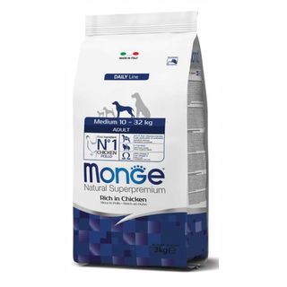 მონჯე - ზრდასრული ძაღლის საკვები საშუალო ჯიშისთვის ქათმის ხორცით 1კგ. (2204275)