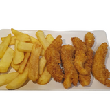 Fingers De Pollo Con Patatas