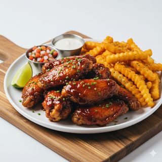 Alitas Mississippi Bbq 8 Uds.