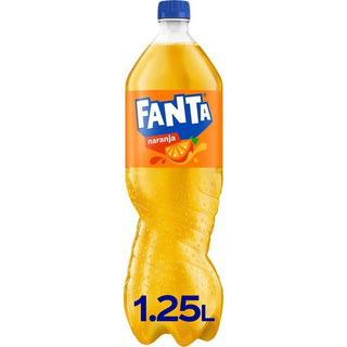 Fanta Naranja botella 1,25L.