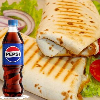Tortilla (mega)+ Pepsi 0,5L