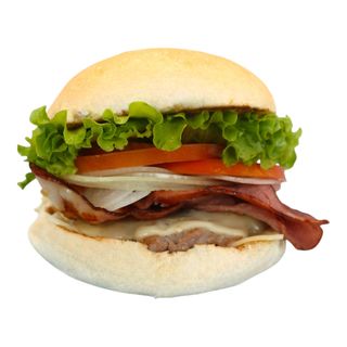 Hamburguesa 4. Completa Con Bacon