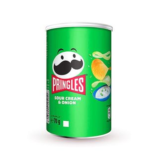Pringles Cream & Onion Paquete 70Gr