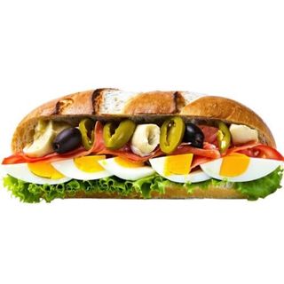 Bocadillo de vegetal atún