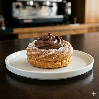 Zeppola con Nutella