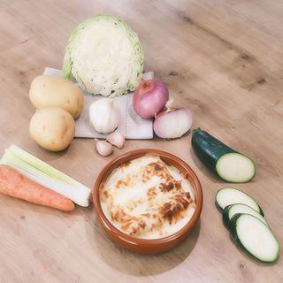 Canelones Gratinados De Verduras Variadas (3 Uds.)