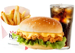 Mini HFC Cheese Burger+1 Comp.+1 Beb.