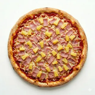 Pizza Jamón Y Piña