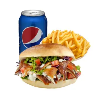 Menú 1 Kebab