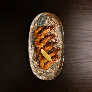 Creveți în stil mediteranean