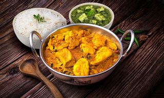 Bowl Chicken Curry con arroz