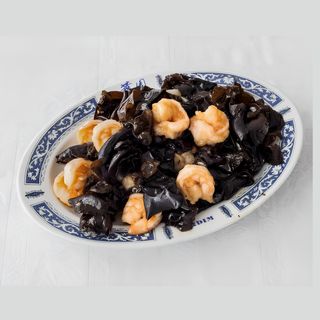 825 Gambas com Algas Cninesas