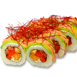 Рол Зелений дракон з мідією (271г)