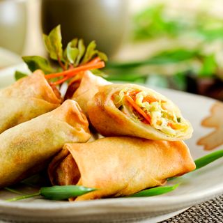 Vegetable spring rolls