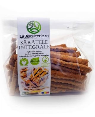 Saratele de rasfat din fainuri integrale cu seminte - 200g