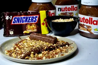 Crêpe Mr Snickers