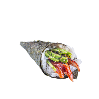 Temaki de anguila 