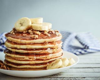 pancake nutella banane