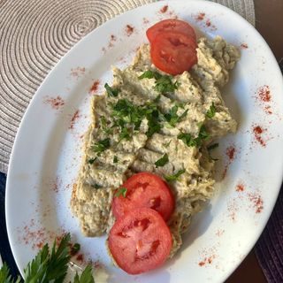 Salată de vinete și telemea 