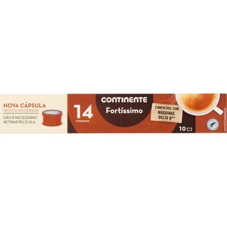 Fortíssimo Int 14 Coffee Capsules 10 Units For Delta Q