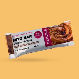 Keto Bar al Caramello Salato e Arachidi