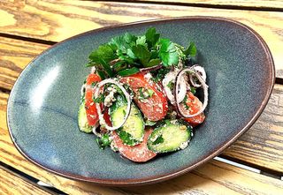 Village Salad with Walnut
