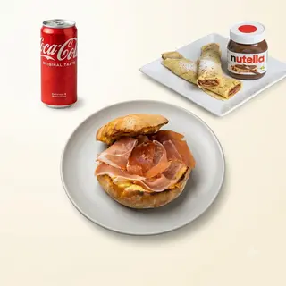 Combo 1 (Komplet lepinja, palačinka & Coca Cola 0.33l)